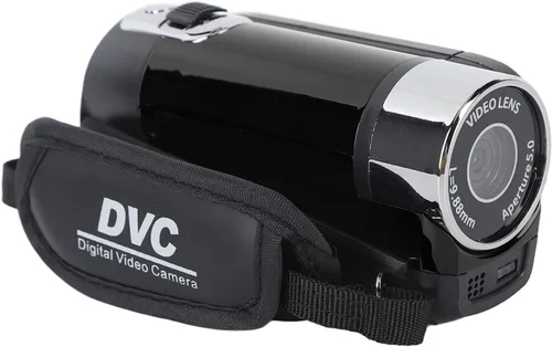 Miniatura 9 de Cuifati Cámara 1080P de 16MP con TFT de 2.7 pies, cámara de video digital 16x, cámara digital giratoria y recargable para niños, adolescentes y Negro
