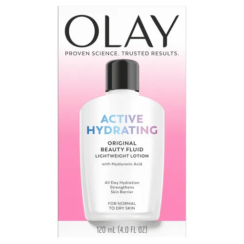 Miniatura 12 de Olay Hidratante Facial, Loción Fluida de Belleza Hidratante Activa, Hidratante Facial Original, 4 Oz. (Paquete de 2)