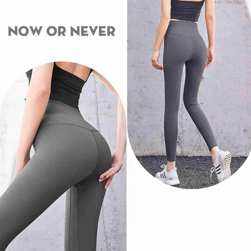 Miniatura 5 de ZHAOXIAN Pantalones de yoga de cintura alta con bolsillos, control de abdomen, pantalones de entrenamiento para mujer, leggings de yoga elásticos