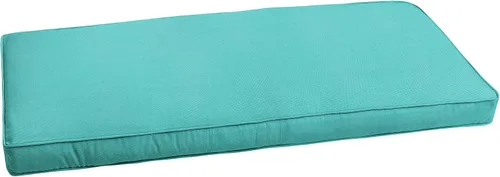 Miniatura 23 de Sorra Home CBENCH - Cojín de banco para interiores y exteriores, 60 pulgadas de ancho x 18 pulgadas de profundidad, color plateado fundido Sunbrella