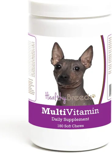 Miniatura 134 de Healthy Breeds Bulldog francés multivitamínico suave masticable para perros 180