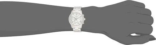 Miniatura 6 de Guess Womens multi-dial solar watch with stainless steel strap