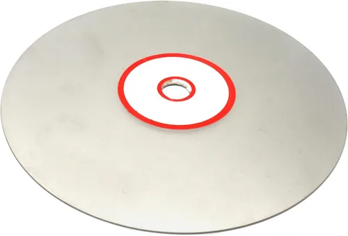 Rueda plana de regazo 2500 Grit 6 pulgadas Diámetro exterior recubierto de diamante pulido pulido disco