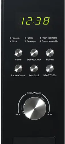 Miniatura 13 de Emerson MW1101B-A Horno microondas de encimera con control de botón, pantalla LED de 1000 W, 10 niveles de potencia, 6 menús automáticos, plato