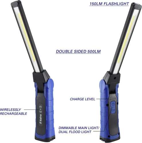 Miniatura 3 de Astro Tool 52SLC 500x2 Lumen plegable de doble cara LED Slim Light W/Almohadilla de carga inalámbrica