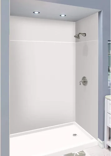 Miniatura 51 de Transolid EWKX483696-41 Expressions - Kit de pared de ducha de 6 paneles con extensión, 36 pulgadas de largo x 48 pulgadas de ancho x 96 pulgadas