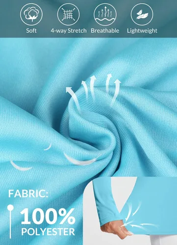 Miniatura 4 de BALEAF - Camiseta térmica de manga larga para mujer
