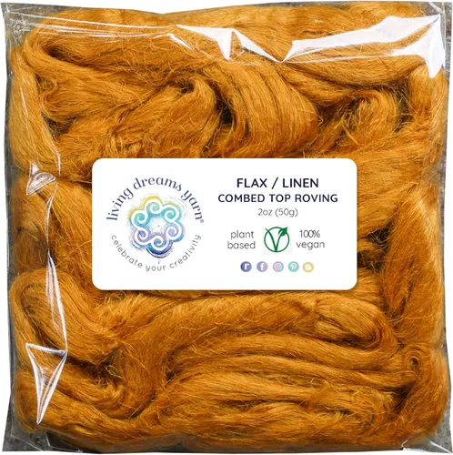 Miniatura 15 de Fibra de algodón para hilar, mezclar, fieltro y arte de fibra. Suave peinado vegano Top Roving. Merlot