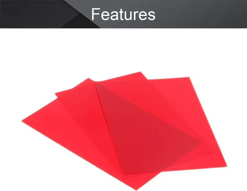 Miniatura 3 de Bettomshin Lentes 3D de papel de filtro de resina rojo y rojo para película 3D, estilo de actualización adicional, 24