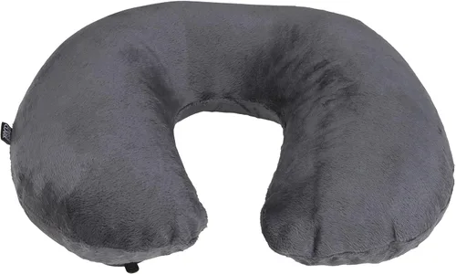 Miniatura 2 de Lewis N. Clark Almohada ajustable para el cuello, Gris, Almohada cervical ajustable e inflable portátil compacta para viajes