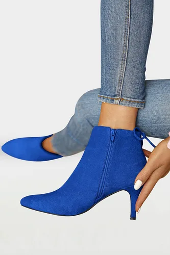 Miniatura 2 de Botines de tacón puntiagudo para mujer, botines de tacón de aguja con lazo y tiras para otoño