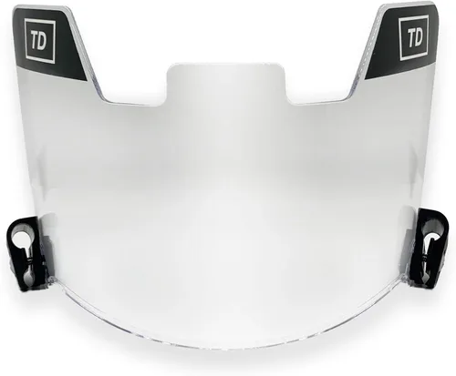 Miniatura 6 de TD Sports - Visera de fútbol para niños, jóvenes y adultos, protección ocular para casco y máscara facial