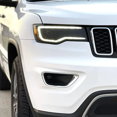 Miniatura 5 de SlickMod Vinilo PreCortado Tinta de Humo para Faro y Antiniebla de Jeep Grand Cherokee 2014-2021 (1. Faro, 20 por ciento de Humo Oscuro)