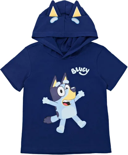 Miniatura 2 de Bluey Conjunto de camiseta y pantalones cortos de malla para cosplay de Bingo para niños pequeños