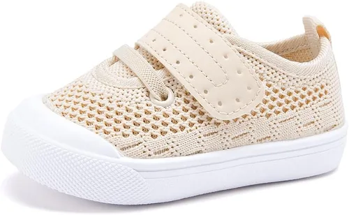 Miniatura 113 de BMCiTYBM Zapatos de bebé para niños pequeños, zapatillas de malla transpirable antideslizantes