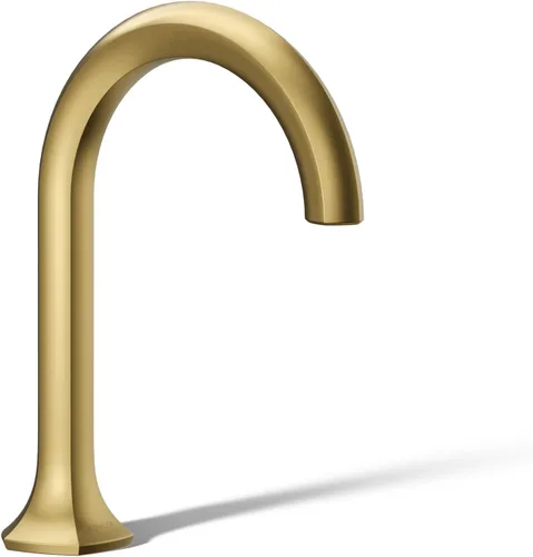 Miniatura 42 de KOHLER 27000-4K-BMB - Grifo de baño de un solo mango con montaje de drenaje emergente, grifo de lavabo de baño de un agujero, 1.0 gpm, negro mate