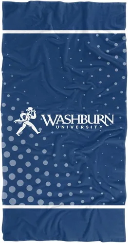 Miniatura 83 de LOGOVISION Manta Abilene Christian University, 30x60 Logo Dots CottonFront/PolyBackBeachTowel