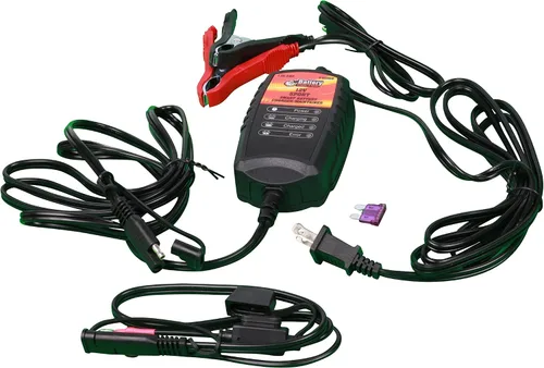 Miniatura 4 de WirthCo 20069 Cargador y mantenedor de batería inteligente certificado por CEC, Battery Doctor negro (12V, 1.25 Amp)