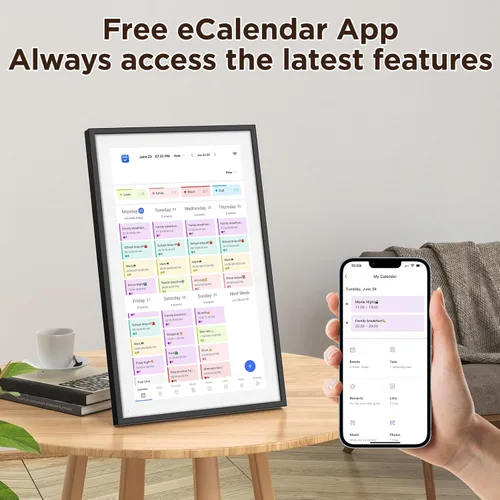Miniatura 6 de LOOFII Calendario Digital Inteligente de 10.1 Pulgadas – Planificador Familiar y Calendario con Pantalla Táctil HD, Tabla de Tareas y Planificador