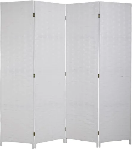 Miniatura 17 de Divisores de habitación y pantallas de privacidad plegables, 4 paneles de 6 pies, divisor de separación de habitación portátil plegable de 6 pies