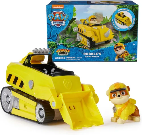 Miniatura 13 de Paw Patrol Jungle Pups, vehículo Chase Tiger, camión de juguete con figura de acción coleccionable, juguetes para niños y niñas a partir de 3 años