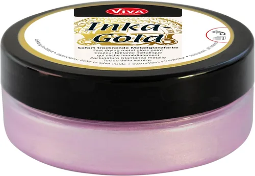 Miniatura 12 de Viva Decor Inka Gold Gilding Wax 2.3 oz (Oro) - Pasta de Pulido Metálica a Base de Cera de Fácil Aplicación. Brillo Metálico de Secado Rápido, Dorado