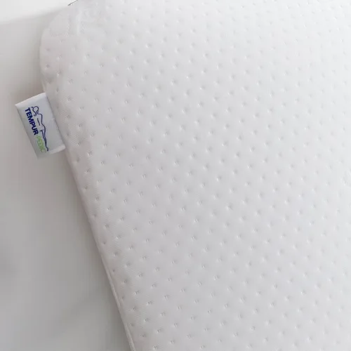 Miniatura 16 de Tempur-Pedic Almohada Symphony de Espuma Viscoelástica Sensación Suave de Lujo, Estándar, Blanco