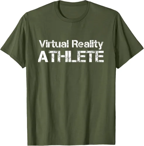 Miniatura 79 de Virtual Reality ATHLETE for VR Gamers Camiseta, Negro, S