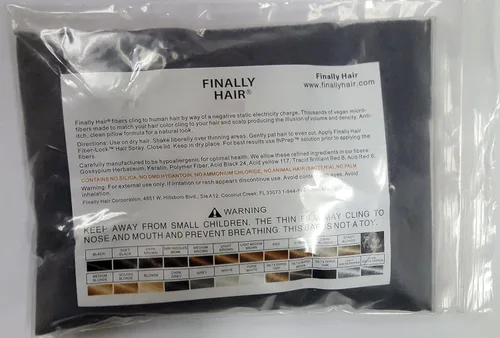 Miniatura 8 de Fibras de relleno de cabello, recarga de 1.76 onzas más 4.1 onzas Pulverizador fijador de fibra resistente, recarga para tu frasco actual Fibra