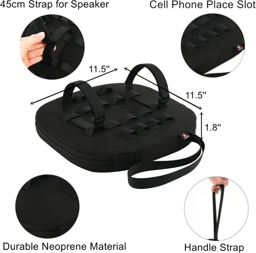 Miniatura 3 de Soporte flotante para altavoz JBL Charge 4/Charge 5/Charge 6/Flip 5/Flip 6/Flip 7, bandeja de servicio flotante para mesa, altavoz, teléfono