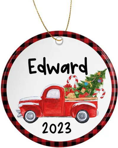 | Personalized Christmas Ornament Weddding 2023 | Christmas Ornaments | Customized Decor | Gifts Friendship | Add a Touch of Love to Your Christmas