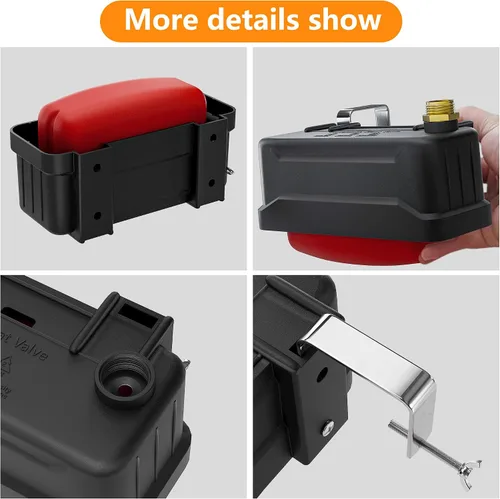 Miniatura 6 de Válvula de flotador automática de canal de agua para ganado con conector de cobre y cinta PTFE, control automático de nivel de agua, válvulas