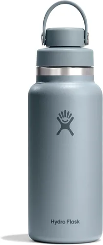 Miniatura 48 de Hydro Flask Botella de agua – Acero inoxidable aislado – Tapa de boca ancha para chug, antiderrames, a prueba de fugas en rocío de 40 onzas Dew