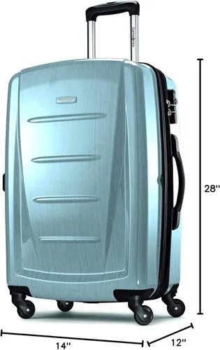 Miniatura 187 de Samsonite Winfield 2 Equipaje rígido con ruedas giratorias, Azul profundo, Juego de 3 piezas (20/24/28)
