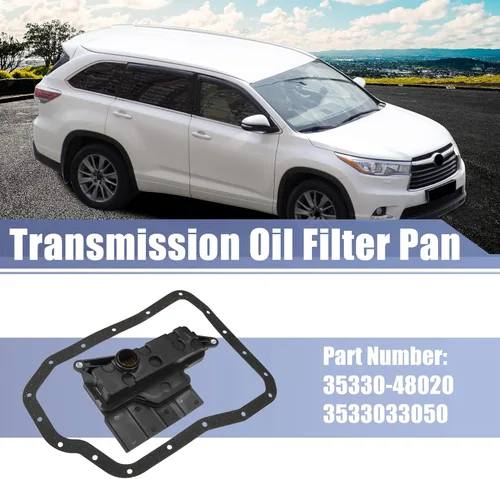 Miniatura 2 de X AUTOHAUX 1 Unidades 35330-48020 3533033050 Transmisión Filtro Aceite Junta Kit para Toyota Highlander 3.5L 2014-2016