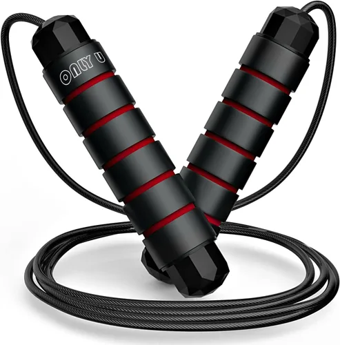 Cuerda de saltar para entrenamiento, fitness, gimnasio en casa, hombres, mujeres y niños, salud, desde solo U, (varios colores)