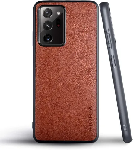 Miniatura 19 de AIORIA Funda protectora completa para Samsung Galaxy S20 FE 5G, 6.5 pulgadas Premium PU cuero cubierta retro negocio diseño completo funda Marrón