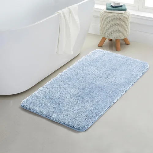 Miniatura 33 de YHF - Alfombras de baño de 20 x 32 pulgadas, extra gruesas y suaves, de microfibra peluda, lavables a máquina, alfombras de baño absorbentes, tapete