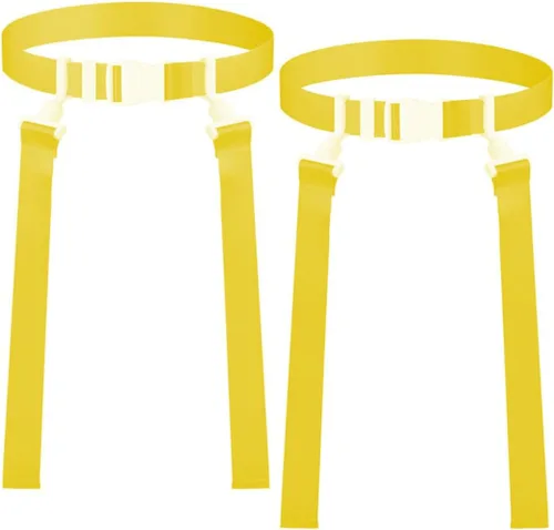 Miniatura 20 de Trained Cinturones de fútbol con bandera de hombre, juego de fútbol con bandera ajustable para equipos deportivos, entrenamiento y competencia