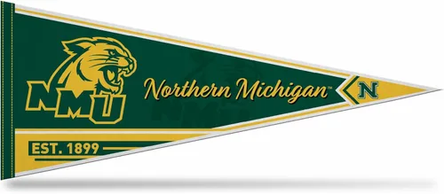 Miniatura 239 de Rico Industries NCAA Banderín Clásico de Fieltro para Decoración de Pared de 12" x 30" - Ideal para Decoración del Hogar/Dormitorio/Cueva de Hombre