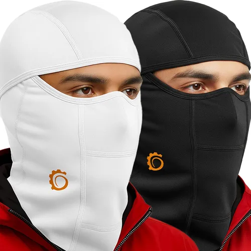 Miniatura 13 de Pasamontañas para motocicleta, máscara facial , osfa, Negro