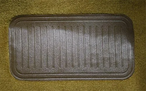 Miniatura 3 de Alfombra automotriz compatible con camión Datsun de 1980 a 1983 cabina regular (801-pelo de corte de felpa negra)