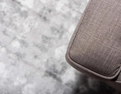 Miniatura 5 de Sofia, tapete clásico de diseño abstracto, Polipropileno, Gris oscuro Gris/gris (Dark Gray/Gray)