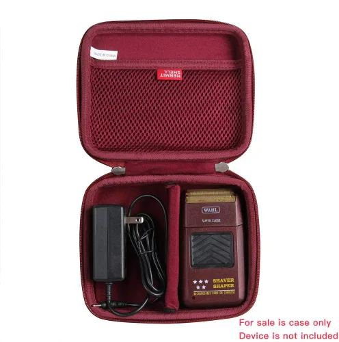 Miniatura 2 de Hermitshell Estuche rígido de viaje para afeitadora Wahl Professional 5 Star Series WA8061-100 (granate)
