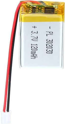 Miniatura 39 de Batería recargable Lipo de polímero de litio de 3.7V 3000mAh 605080 con conector PH2.0.000 in JST para altavoz y dispositivo inalámbrico