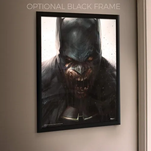 Miniatura 6 de MIGHTYPRINT DC Comics – Batman – DCeased – Zombie Attack – Arte de pared duradero de 17 x 24 pulgadas – No hecho de papel – Coleccionable