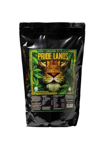 Miniatura 3 de Pride Lands Veg - Fertilizante orgánico de primera calidad para el ciclo vegetativo, cogollos más grandes y plantas más saludables con nuestro