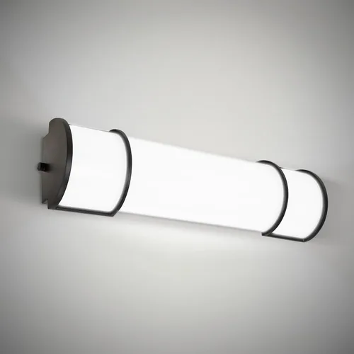 Miniatura 24 de ASD Lámpara LED de montaje empotrado de 18 pulgadas, interruptor de 20 W, 120 V, 1650 lúmenes, 3000 K/4000 K/5000 K, regulable, no parpadea, Energy