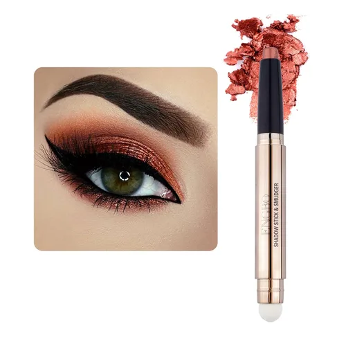 Miniatura 18 de LOKFAR Sombra de ojos en barra de maquillaje cosméticos iluminador de ojos, lápiz de sombra de ojos en crema giratoria, sombra de ojos en barra