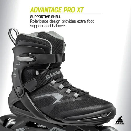 Miniatura 4 de Rollerblade Men's Advantage Pro XT Black/Silver Skates